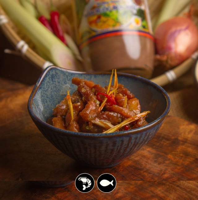 Villager's Pork Belly / Ba Rọi Ruốc Sả.
